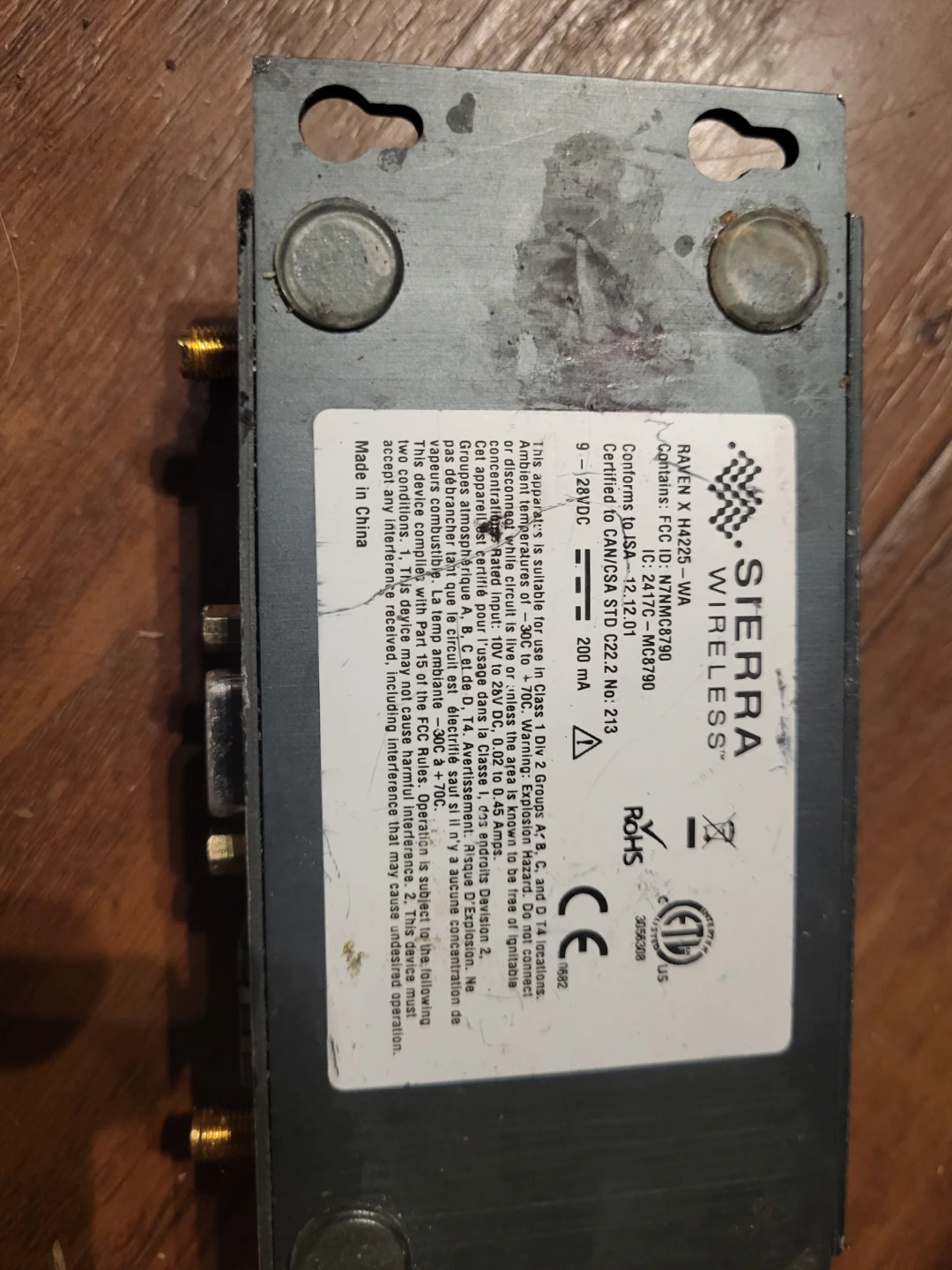 Sierra Wireless AirLink Raven X H4225-WA - photo 3