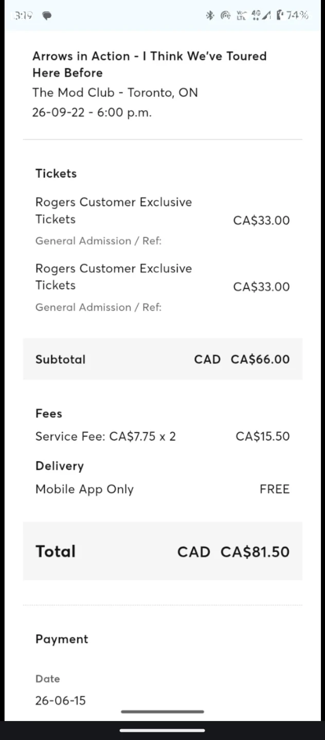Arrows in Action Concert Tickets SEPTEMBER 22!