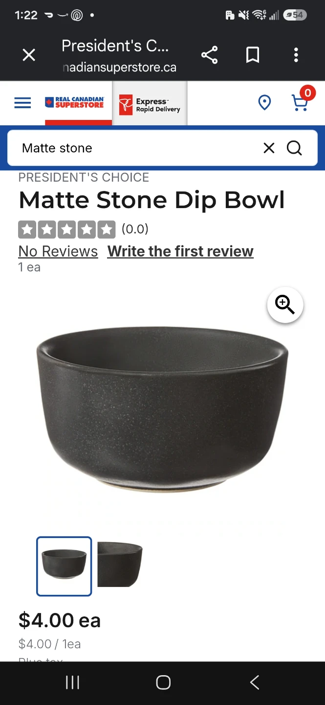 President's Choice Matte Stone dishware set - photo 5