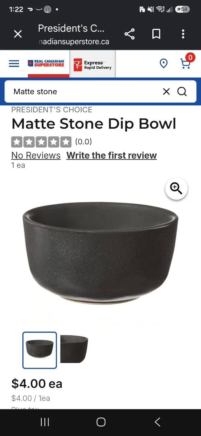 President's Choice Matte Stone dishware set - photo 5