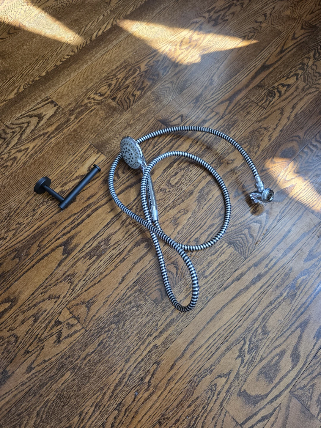 Shower Head with Hose and Toilet Paper Holder - photo 2