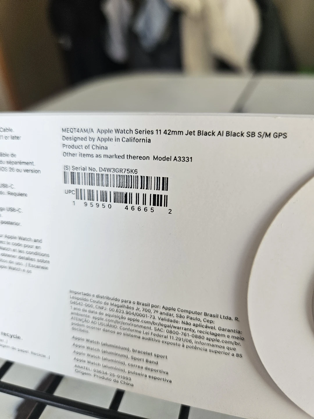 Apple Watch Series 11 42mm Jet Black GPS - photo 4