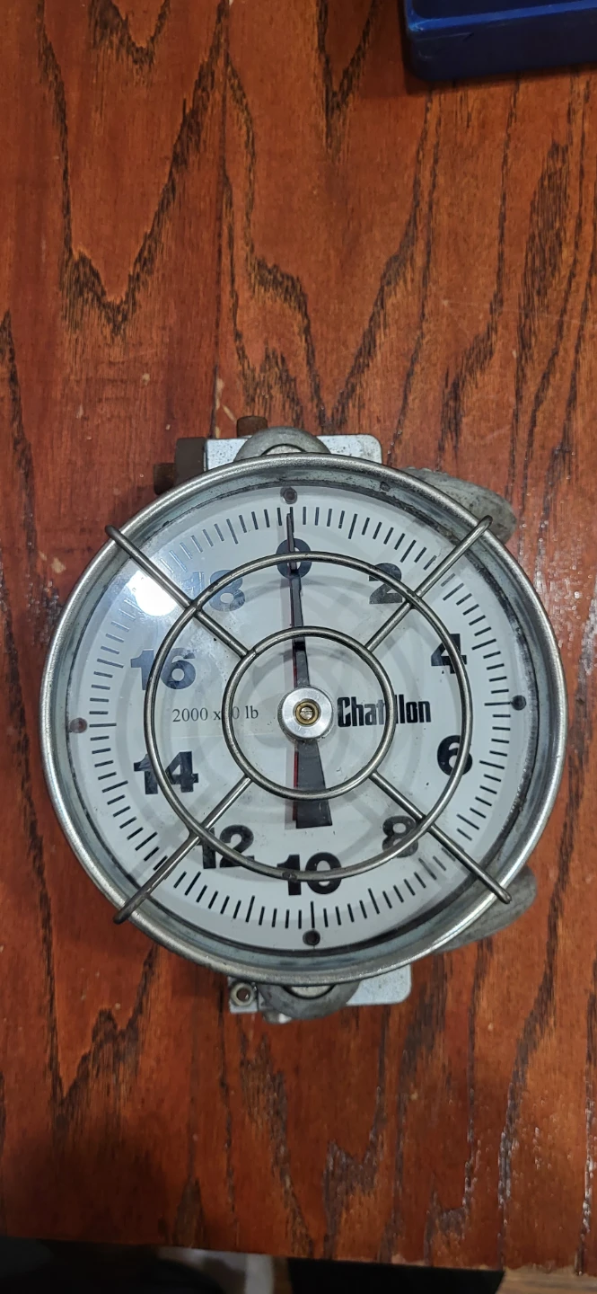 Chatillon 2000lb Dynamometer
