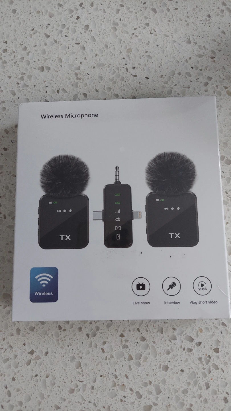 Long-Range Wireless Lapel Microphone System