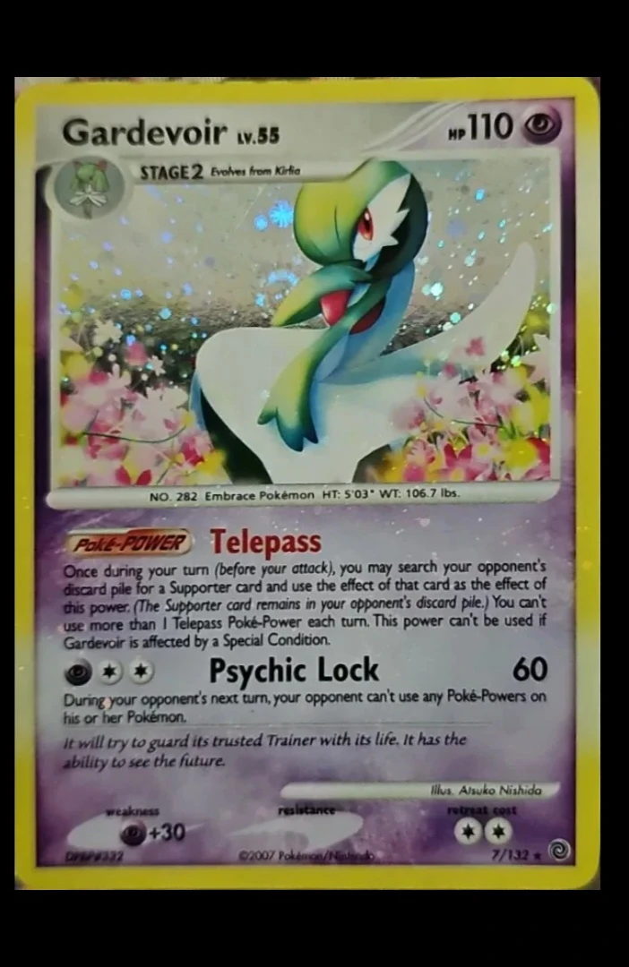Gardevoir LV.55 Holo Pokémon Card