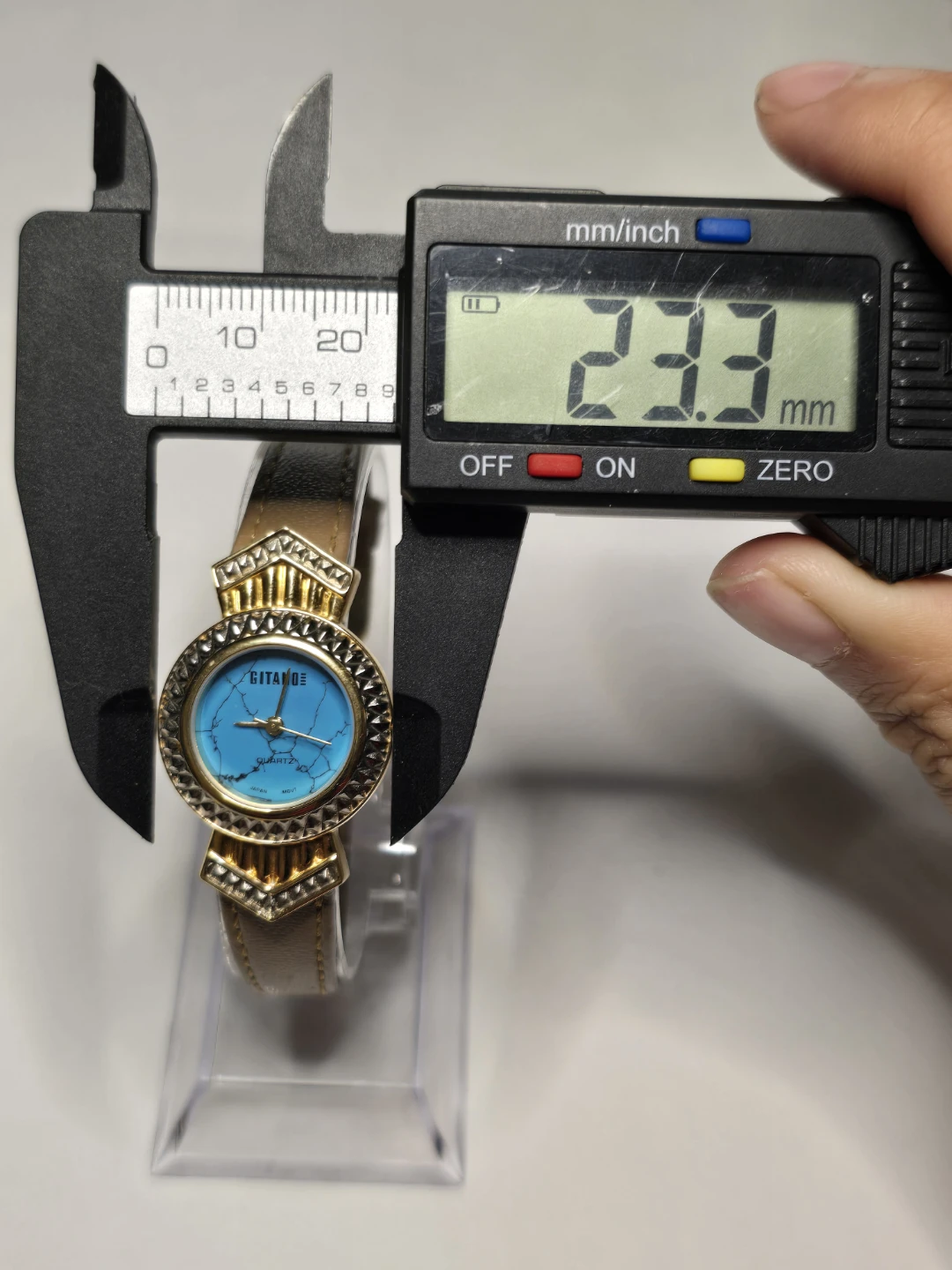 Gitano 23mm Women's Turquoise Quartz Watch - photo 4