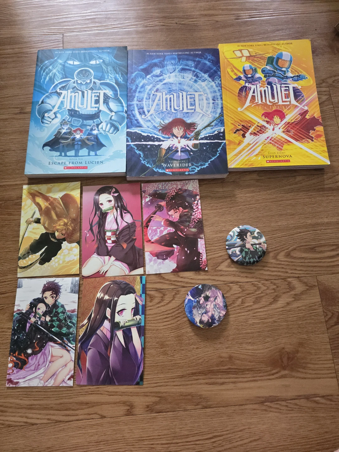 Amulet Book Series Collection Demon Slayer