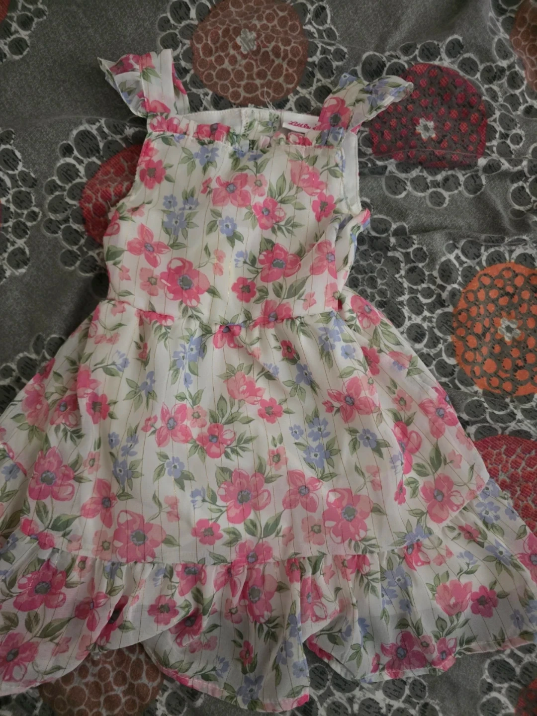 🏈 Little Lass Floral Dress