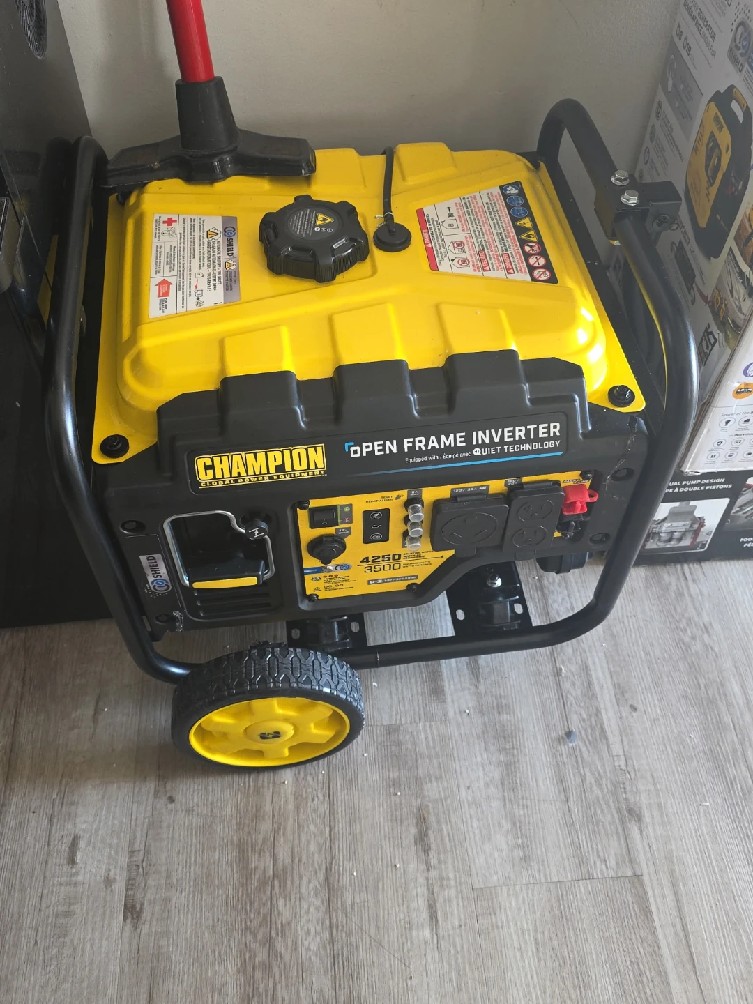Champion 4250/3500 Watt Open Frame Inverter Generator