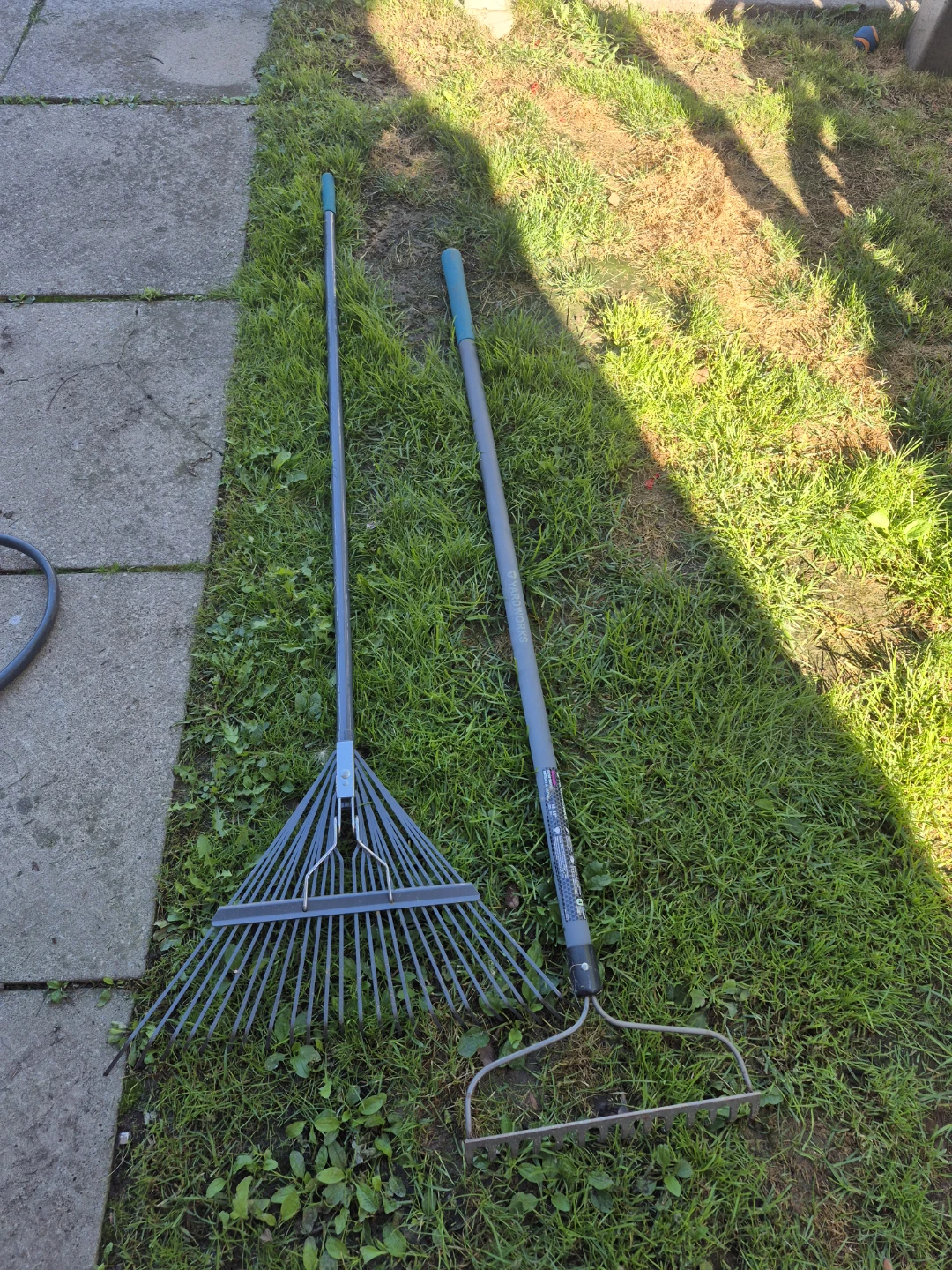 Yardworks garden rake and bow rake