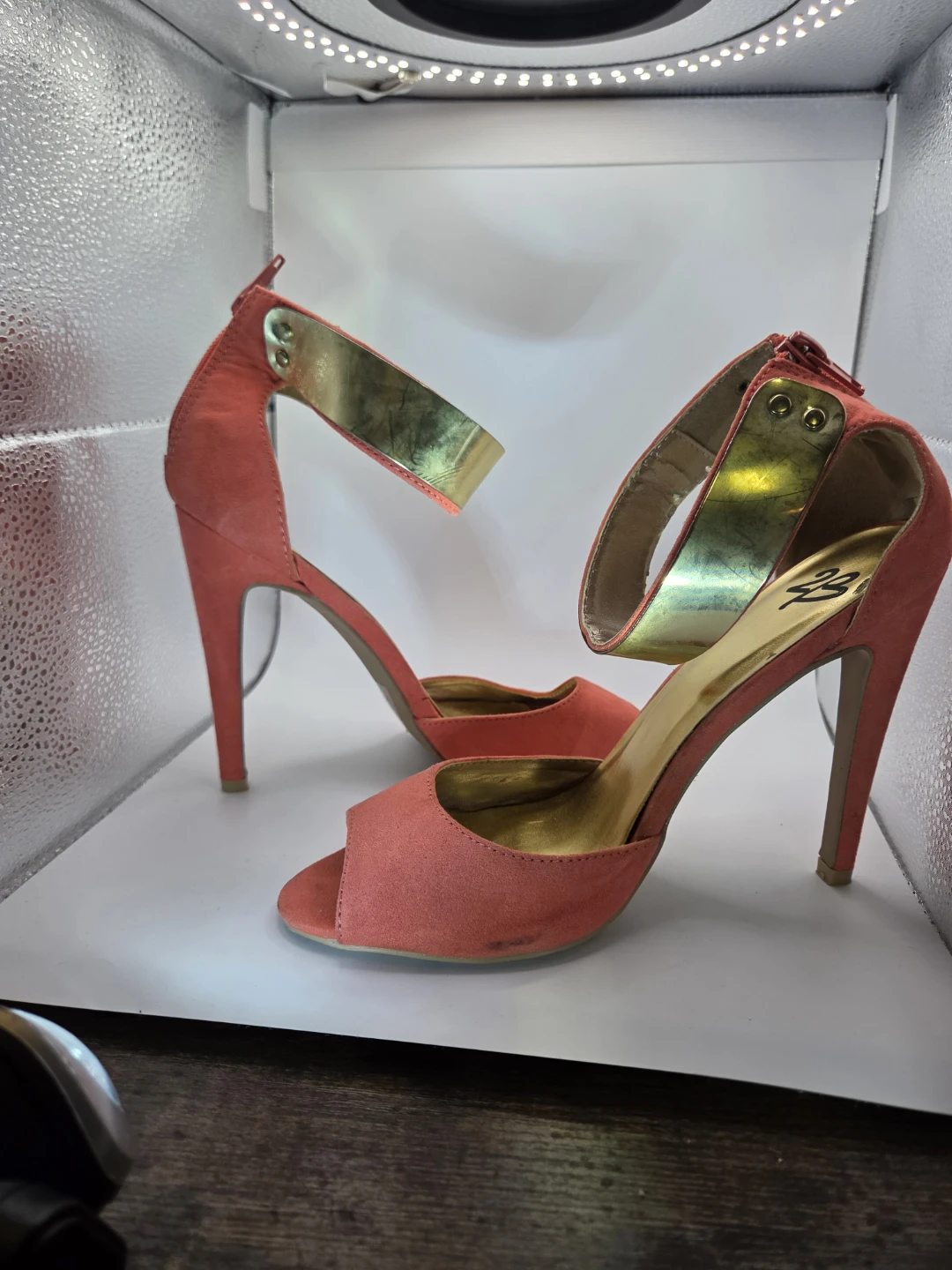 2B Coral Suede Stiletto Heels - photo 5