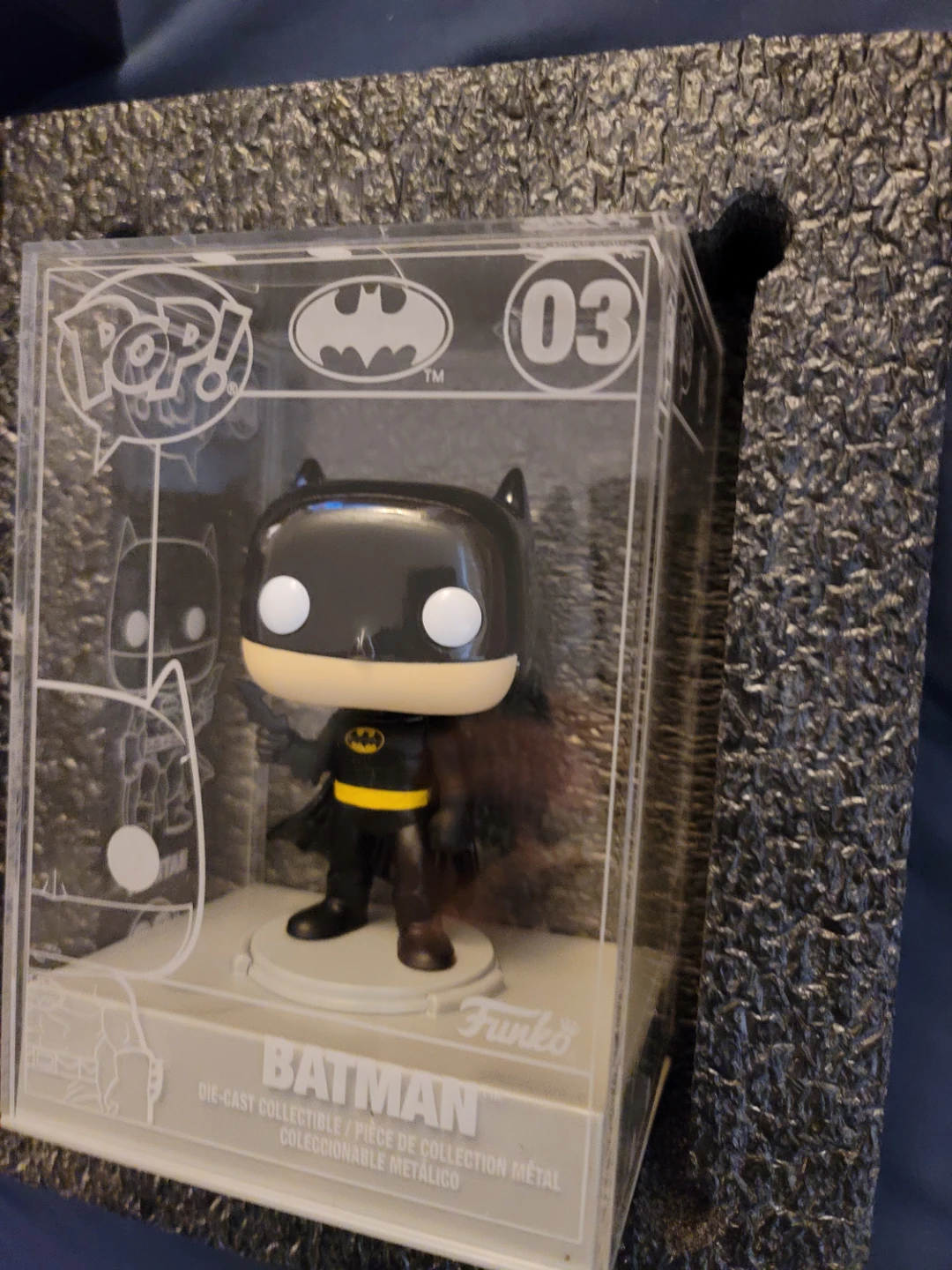 Funko Pop! Die-Cast Batman 03 Like New - photo 5