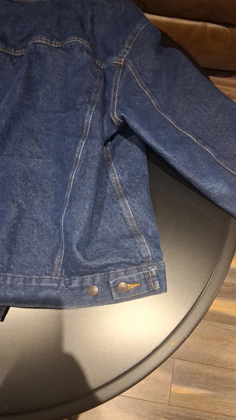 Wrangler Sherpa Lined Denim Jacket size L - photo 5