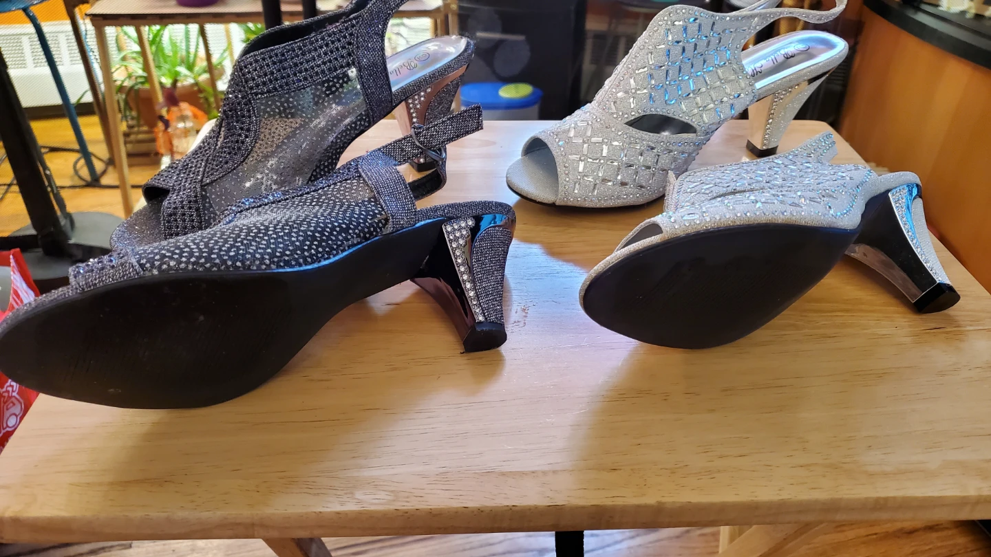 Two Pairs of Bella Hanna Embellished Heels - photo 5