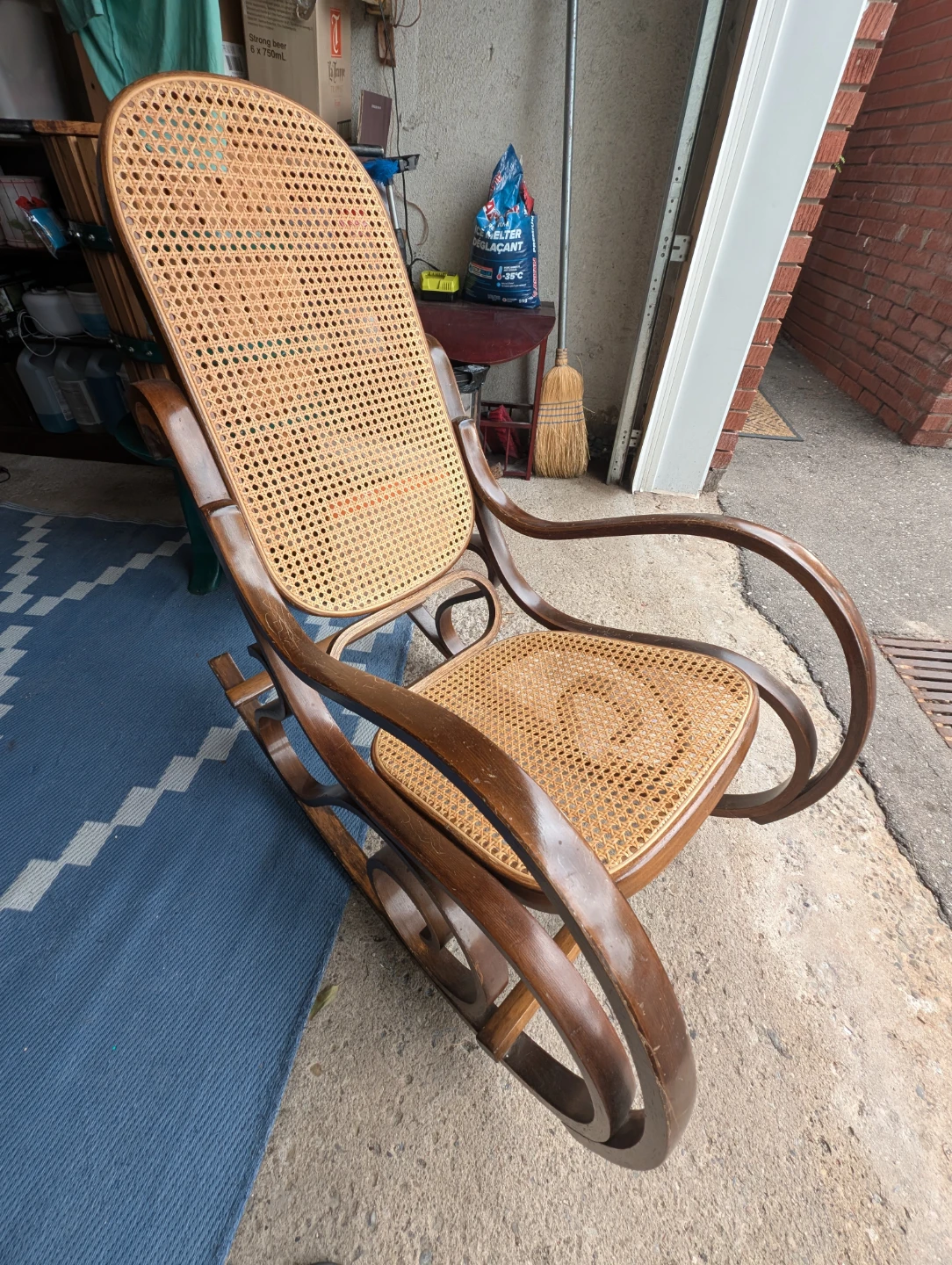 Vintage Bentwood Rocking Chair