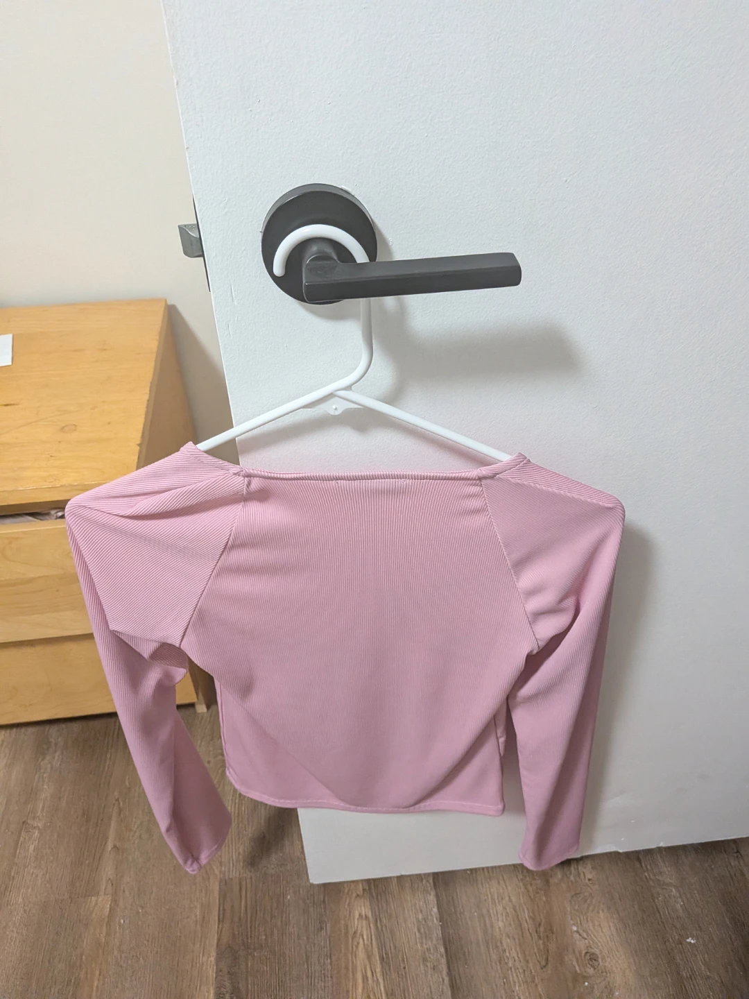 Stradivarius pink long sleeve top - photo 5