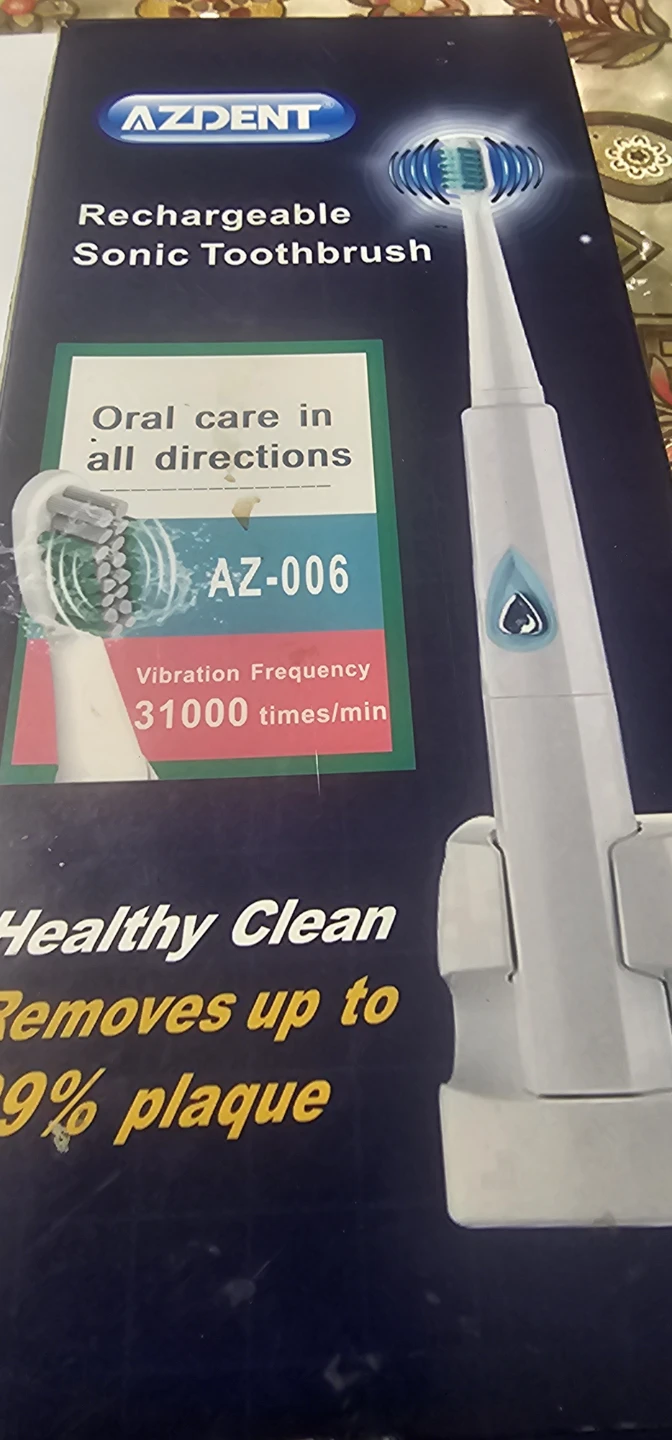 Azdent Rechargeable Sonic Toothbrush AZ-006