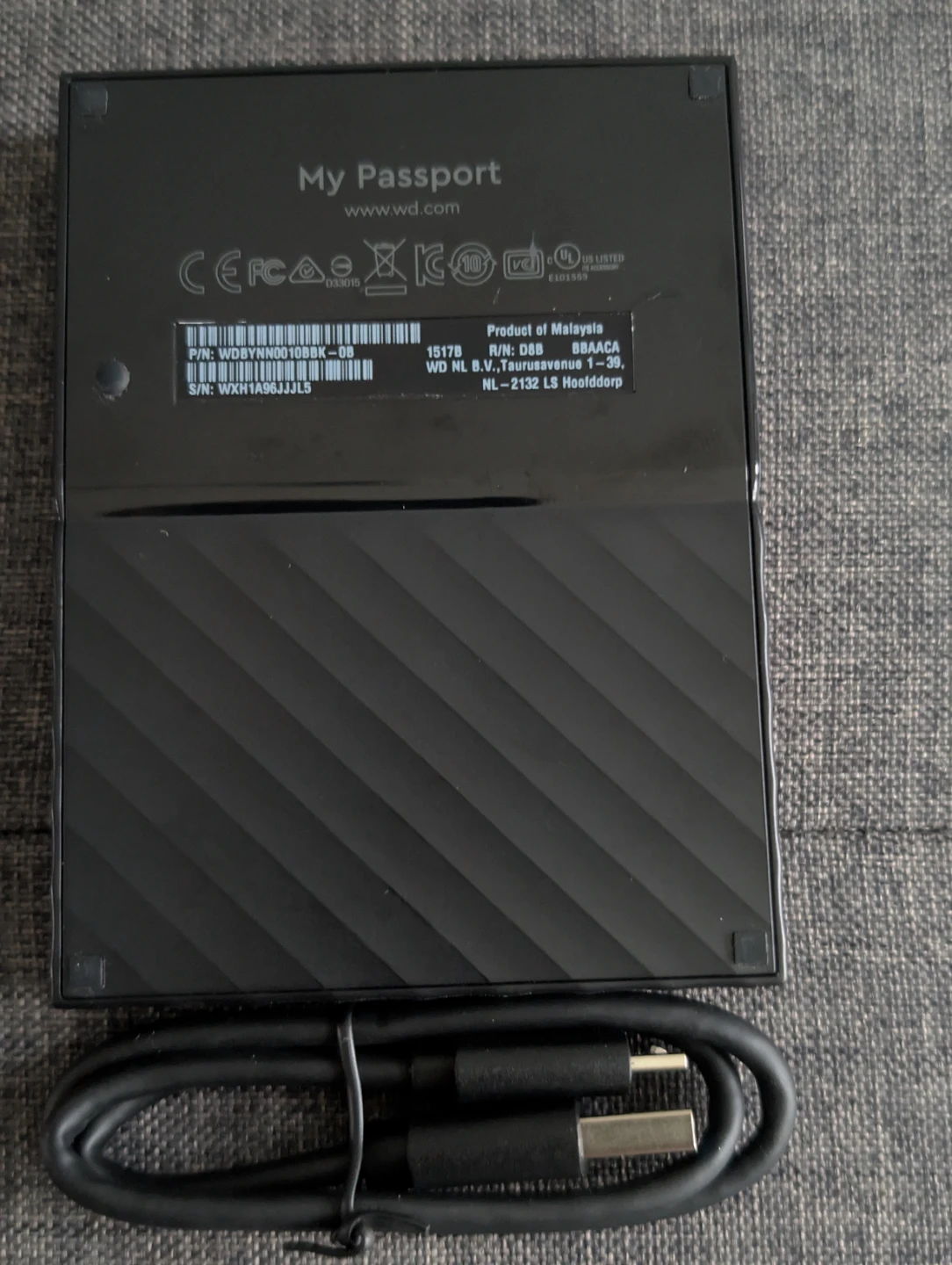 WD My Passport 1TB Portable External Hard Drive - photo 2
