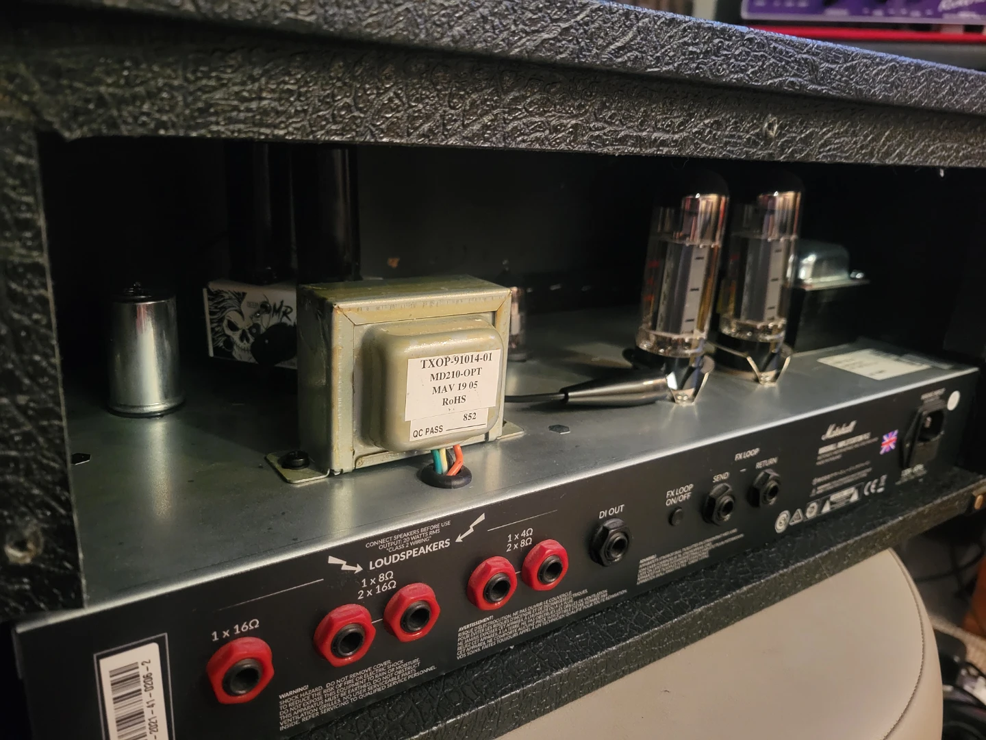 Marshall JCM 800 SC20 with Mr. Scary Mod - photo 4