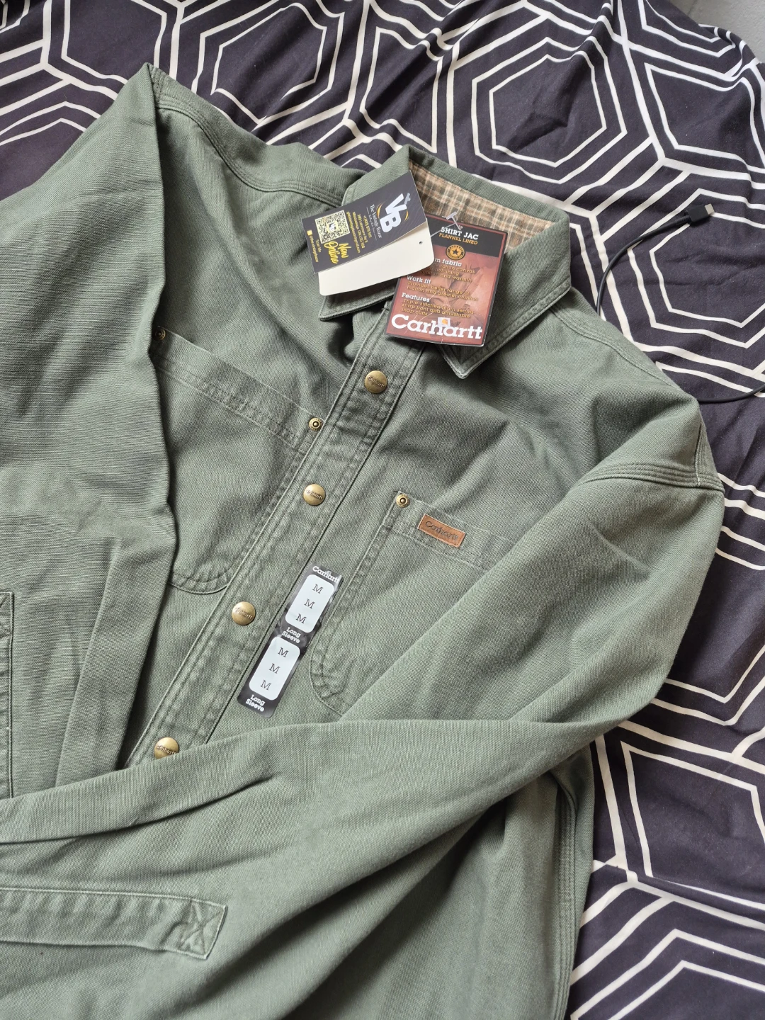 Carhartt Flannel Lined Shirt Jac