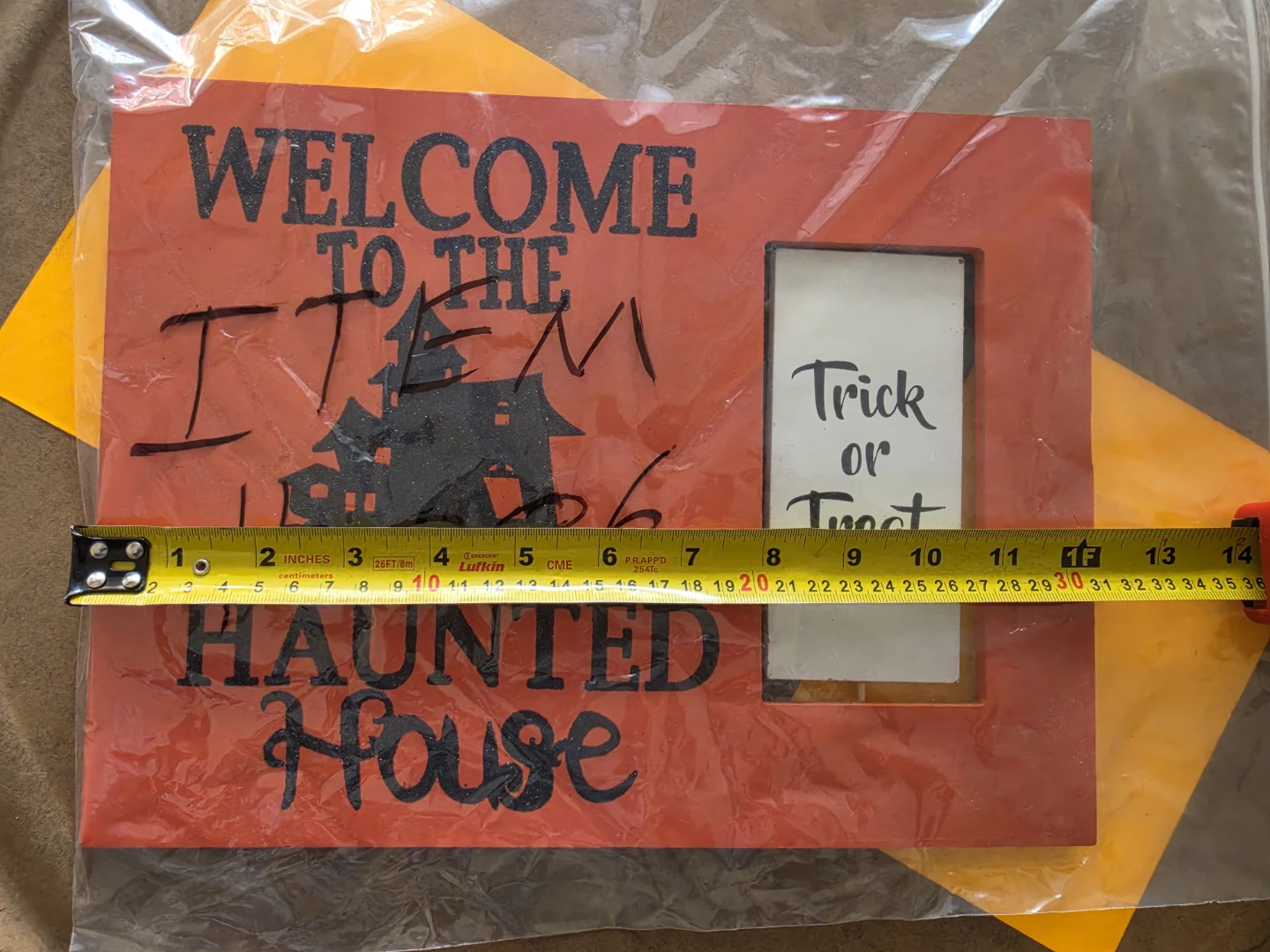 Halloween Reversible Door Sign( Item #006) - photo 5