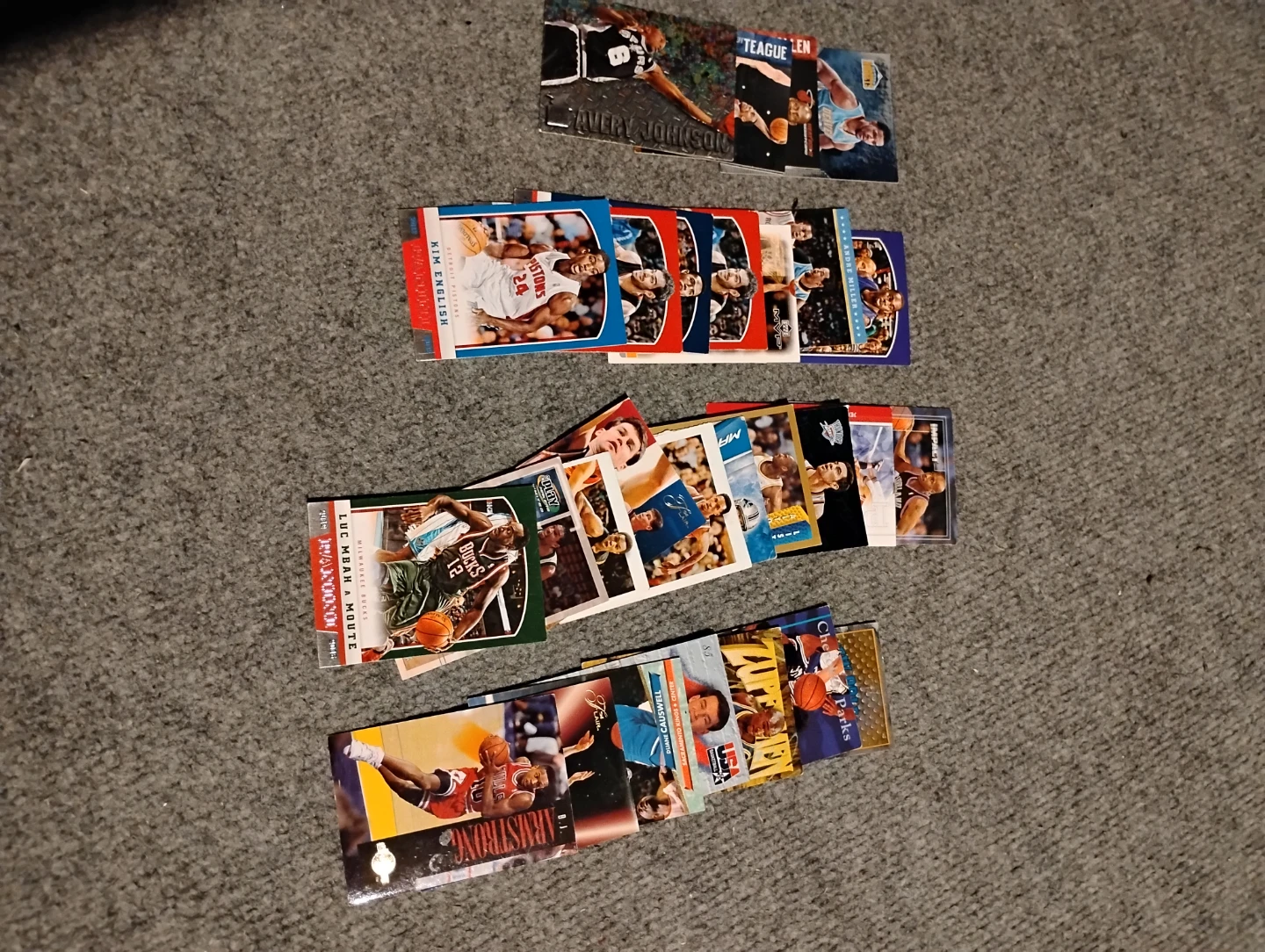 Assorted NBA and NFL Sports Trading Cards - photo 4