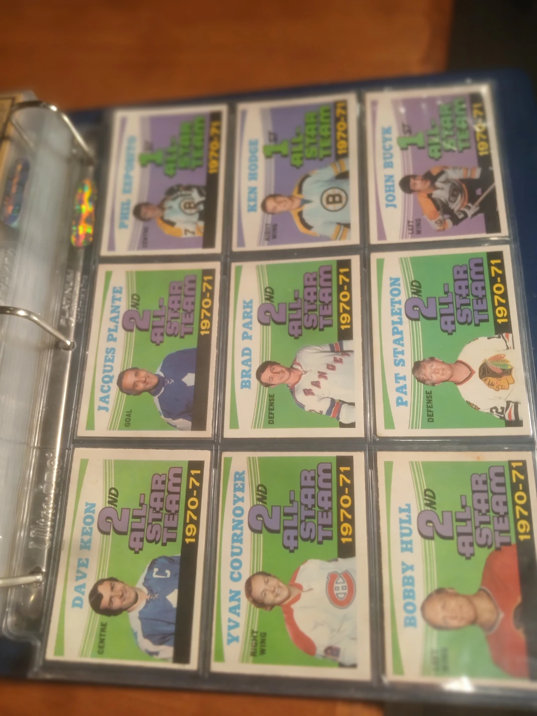71-72 opeechee hockey card set for sale - photo 2
