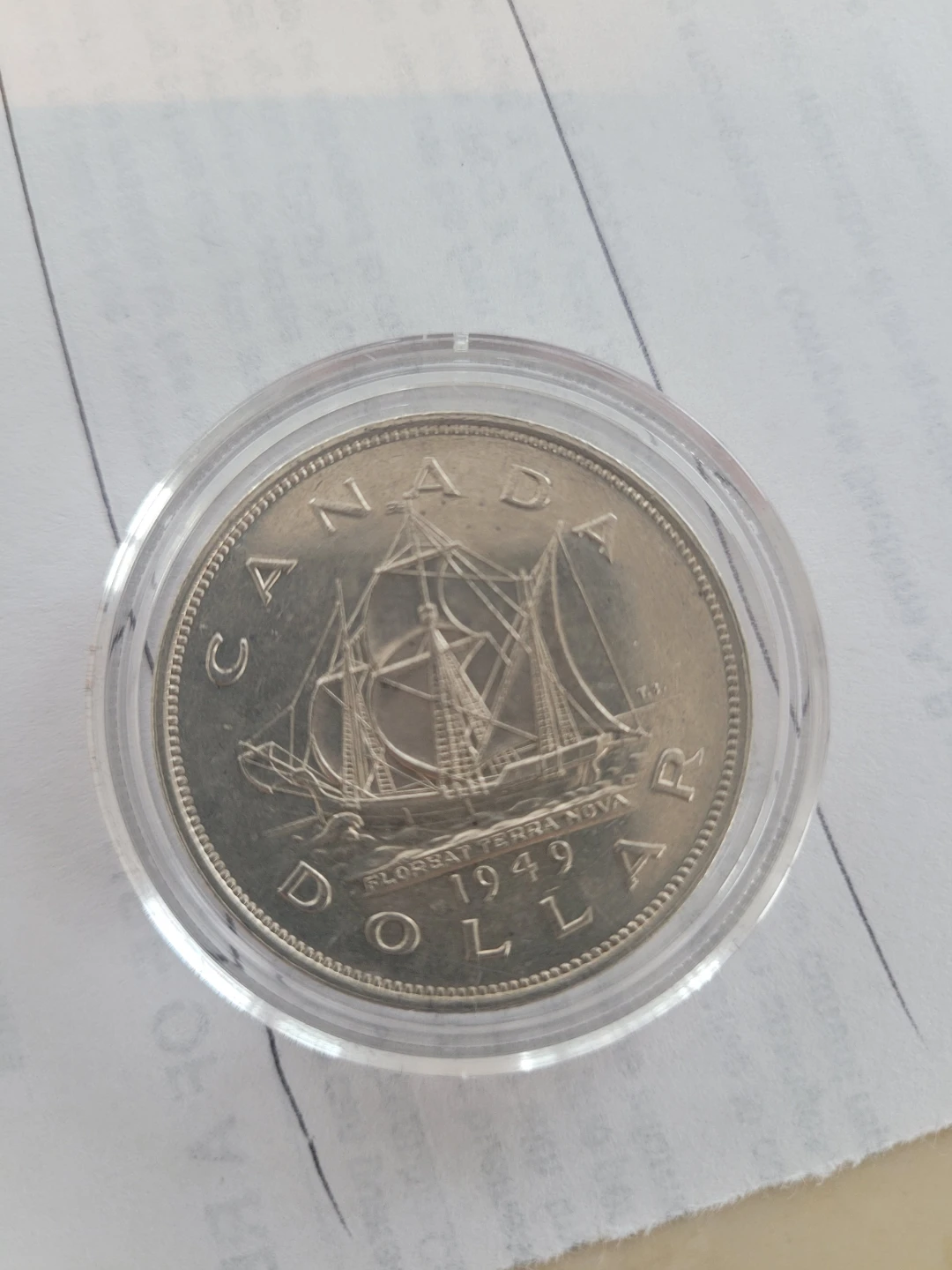 1949 Canada Dollar Coin