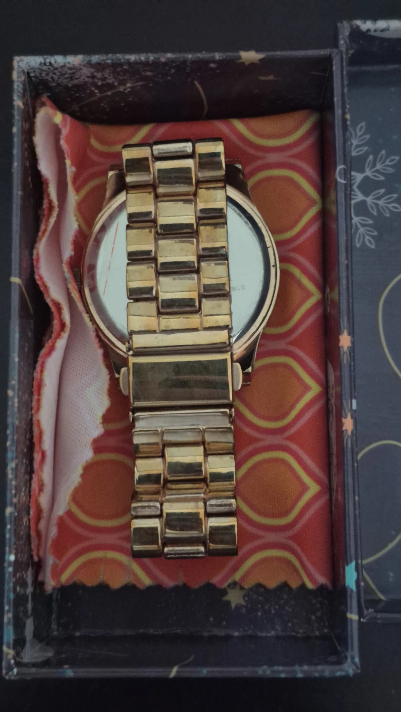 Gold-tone Quartz Wristwatch 🏈 - photo 3