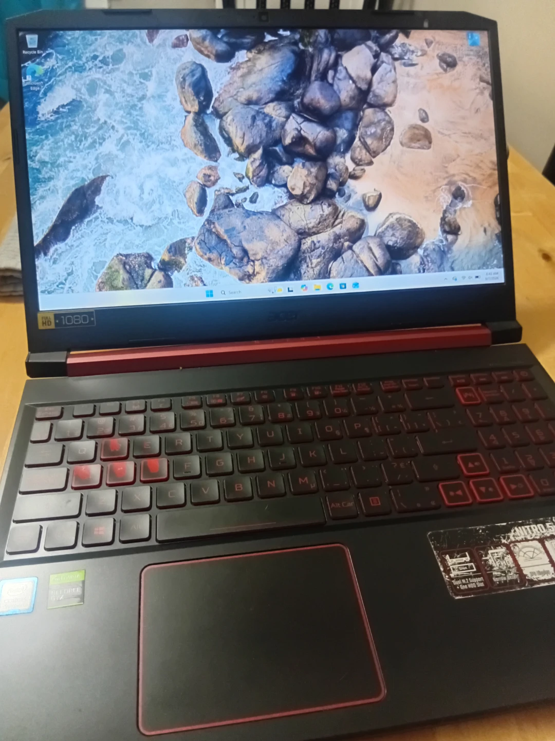 Acer Nitro 5 Laptop with Power Adapter