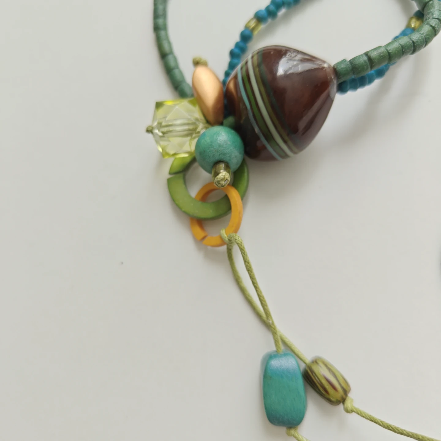 Beaded Necklace, Bracelet, Ring & Earrings Set - photo 3