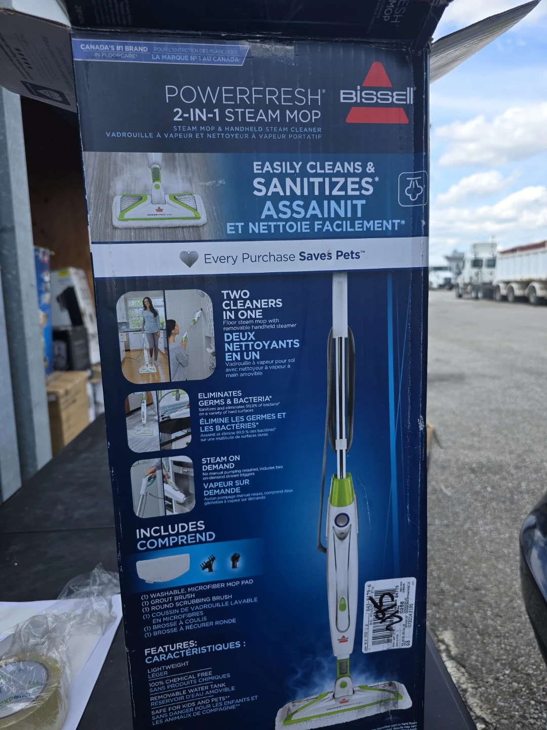 Bissell PowerFresh 2-in-1 Steam Mop - photo 3