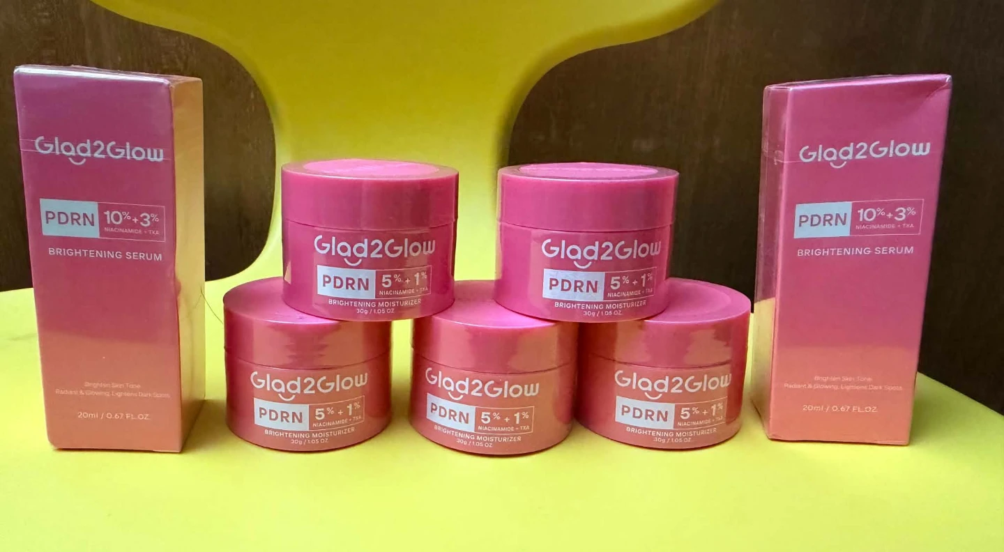Glad2Glow PDRN Brightening Moisturizer Lot