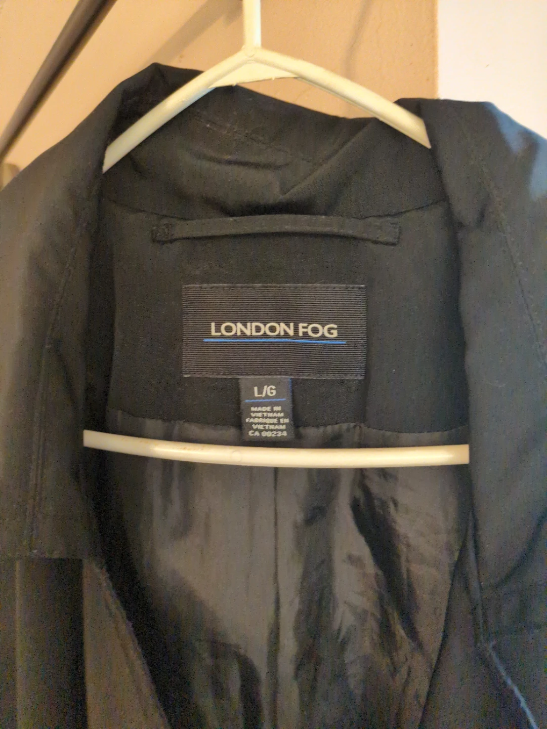 London Fog Trench Coat - Black - photo 2