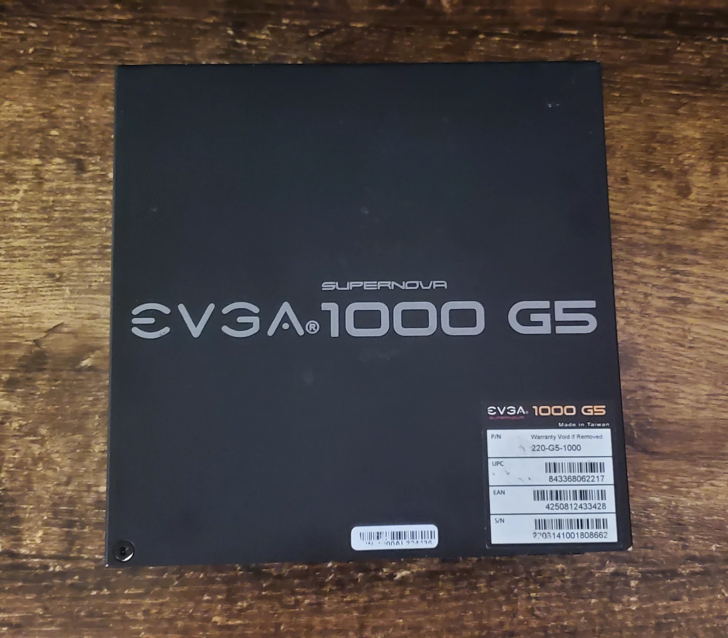 EVGA SuperNOVA 1000 G5 Power Supply