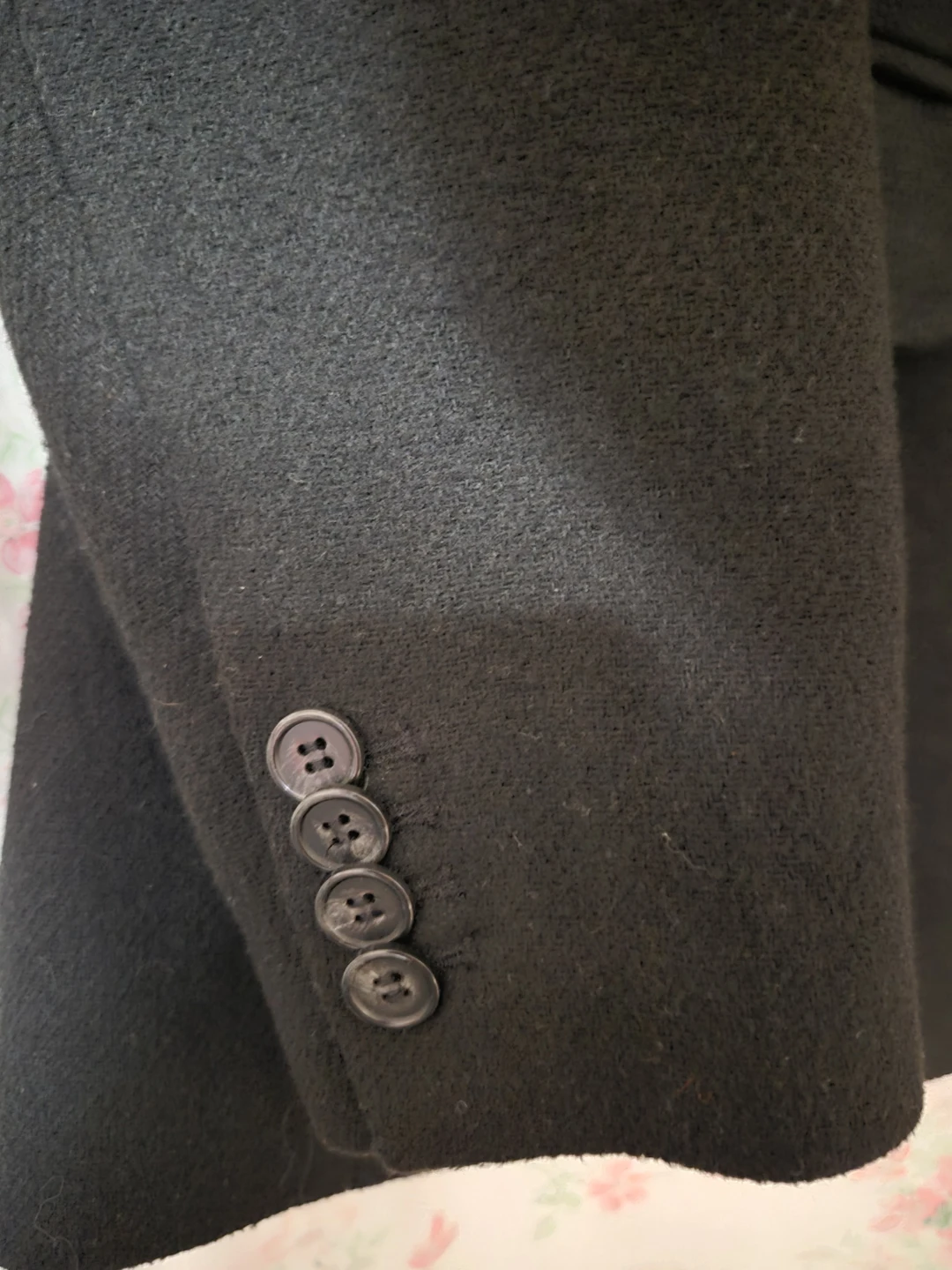 H&M Black Coat Small - photo 3