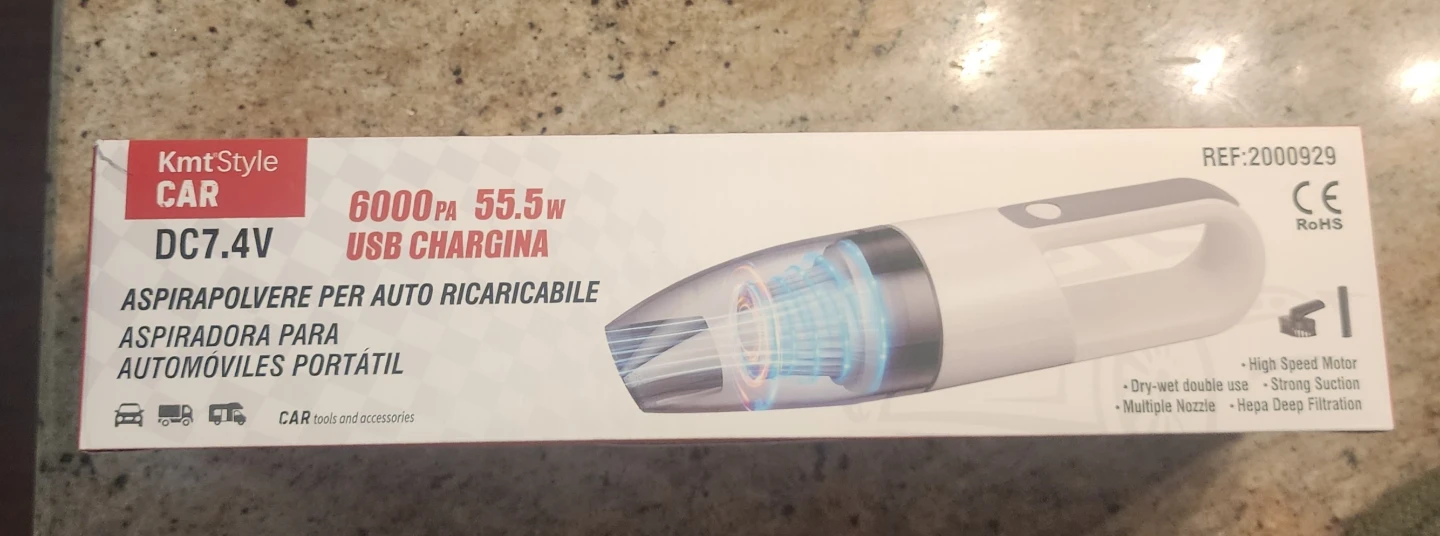 KmtStyle Portable Car Vacuum Cleaner