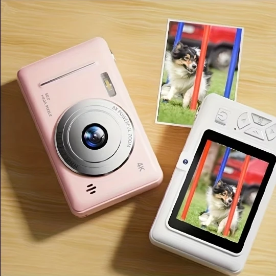 3 pcs Pink Digital Camera 50MP 4K 8x Zoom