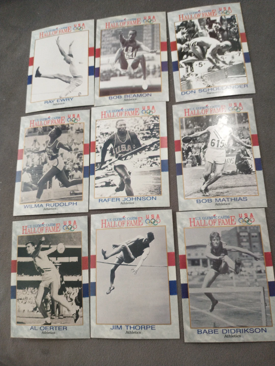 140, 1991 US Olympic Cards Hall of Fame Collection - photo 2