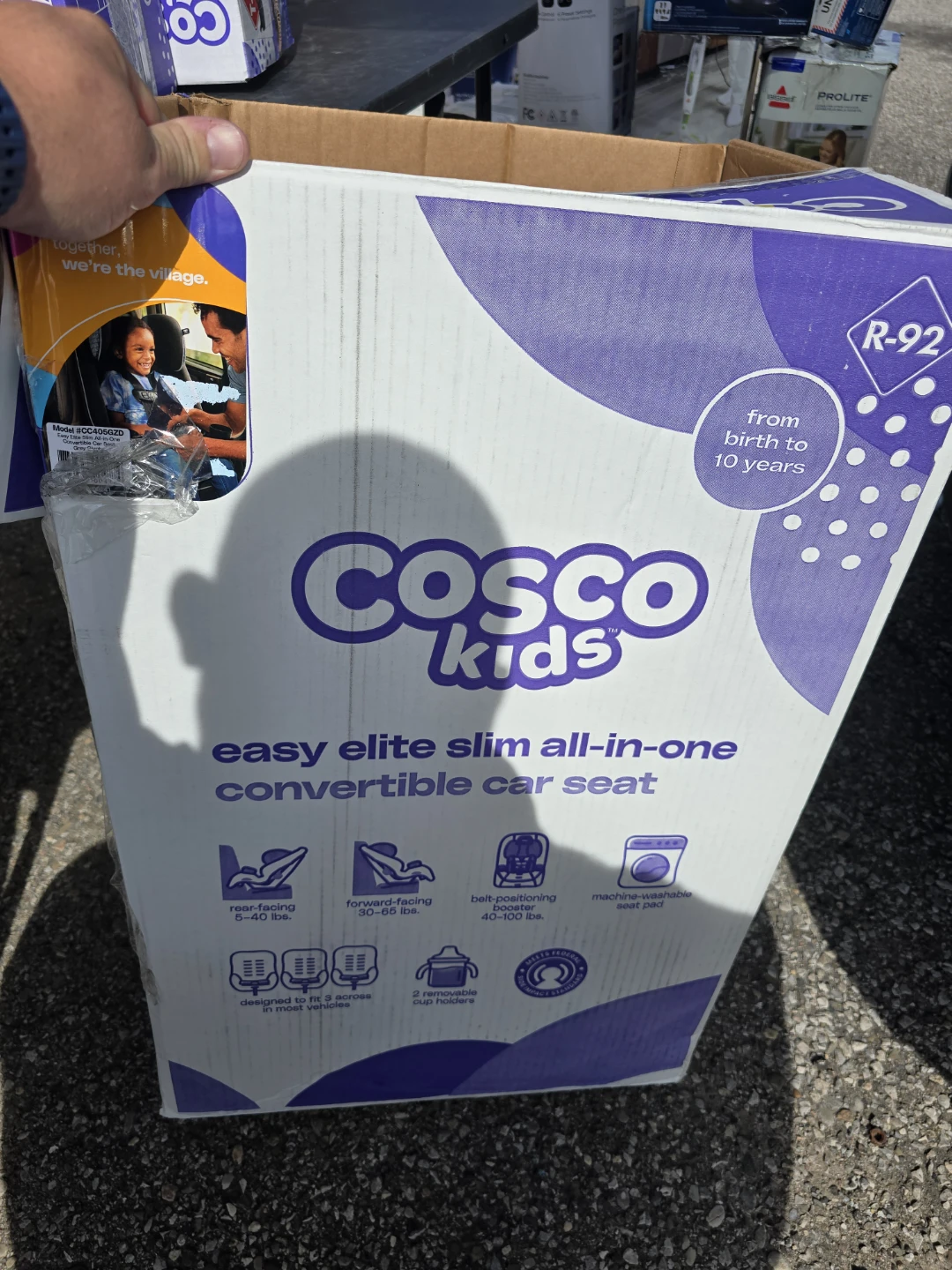 Cosco Kids Easy Elite Slim All-in-One Convertible Car Seat - photo 4