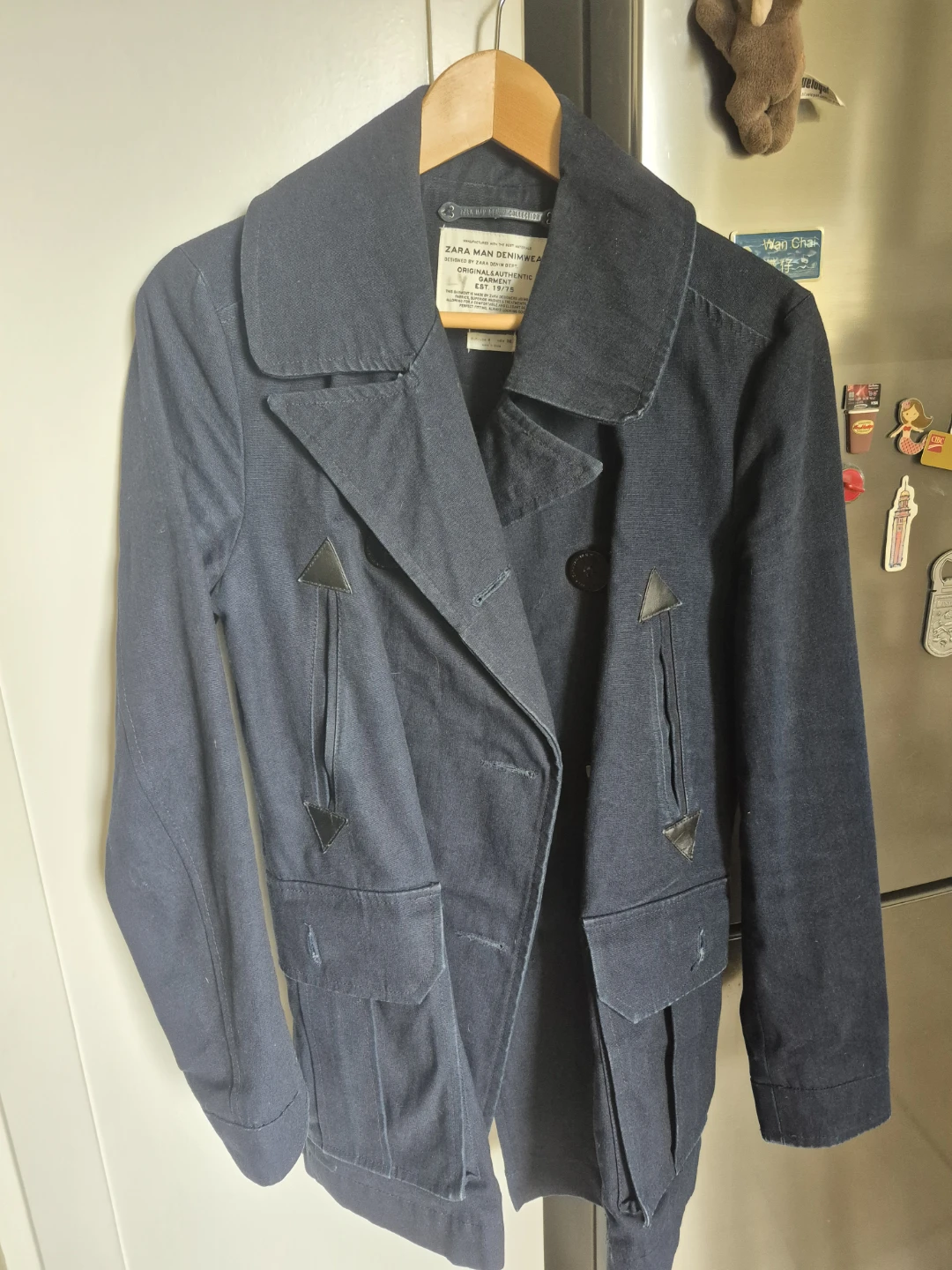 Zara Man Denimwear Jacket Size Small