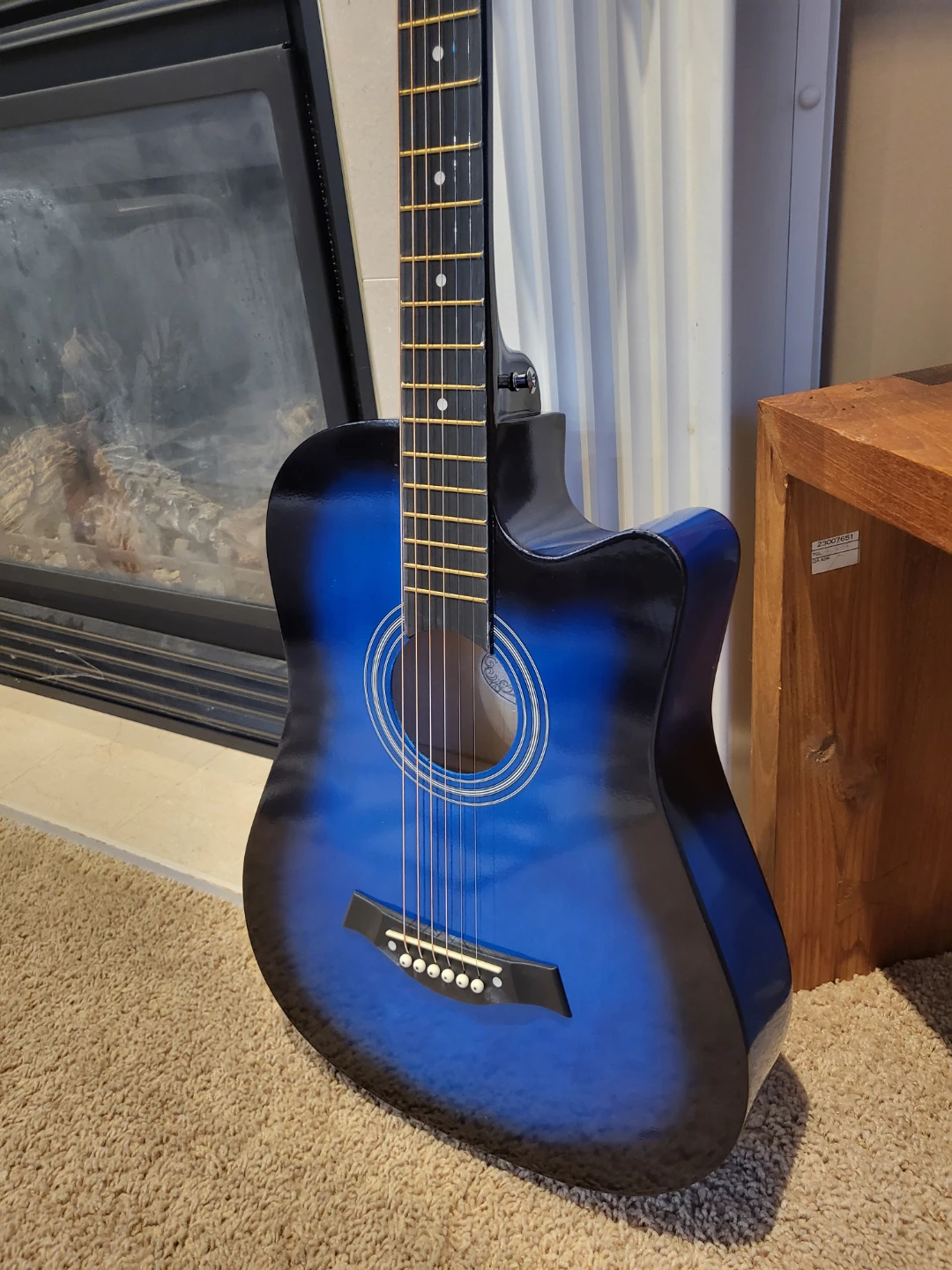 Kabat Blue Acoustic Guitar 38 inch brand new - photo 2