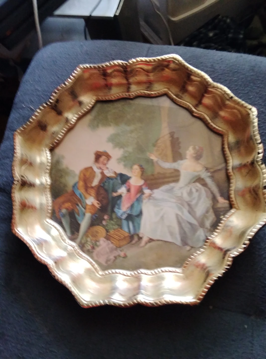 Vintage Turner Wall Plaques Innocence & Music Lesson