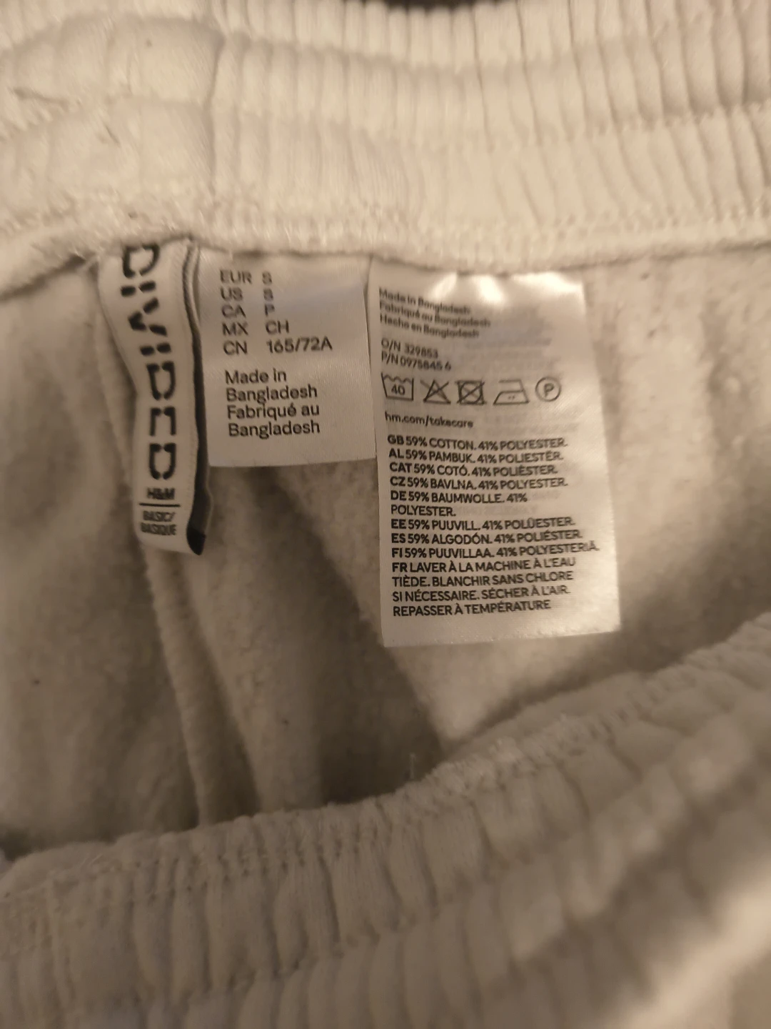 H&M Divided White Joggers - photo 2