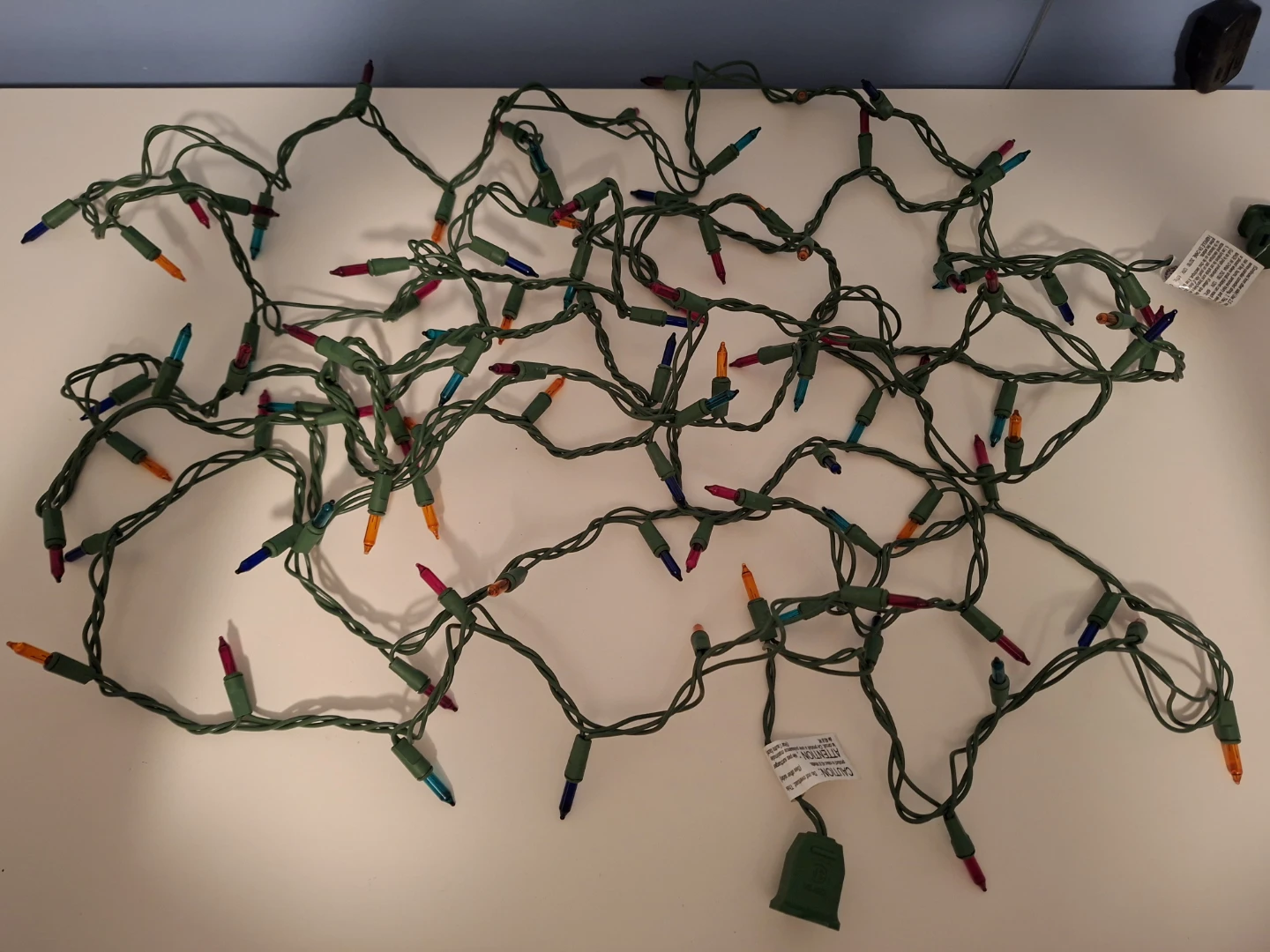 Multicoloured Decorative Indoor String Lights (100 bulbs) - photo 3