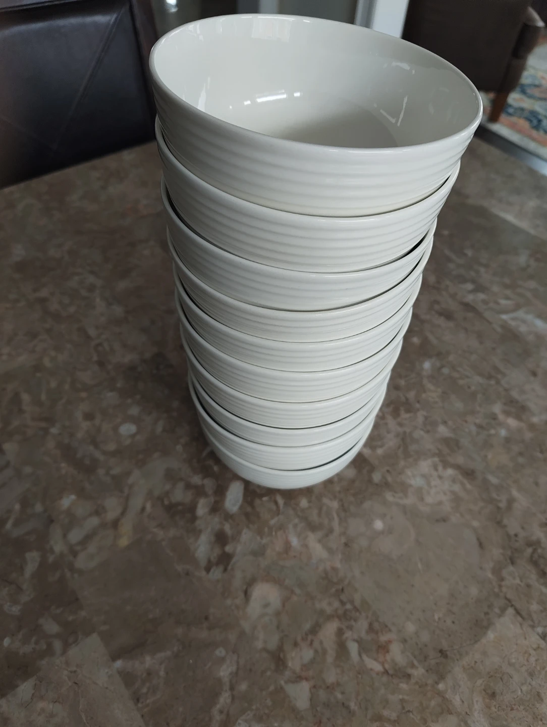 Set of 10  Hometrends White Bowls - photo 5