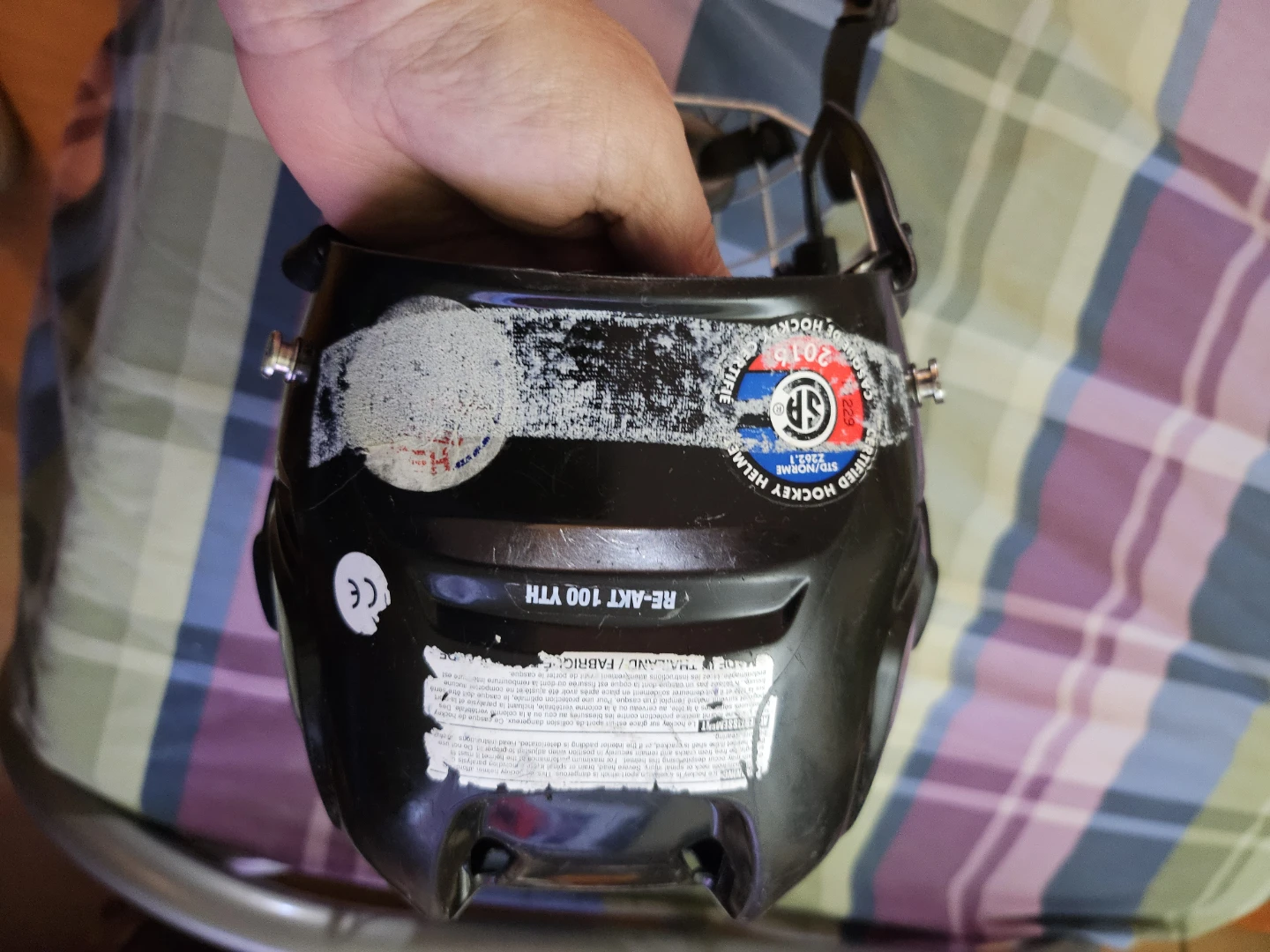 Bauer Re-Akt 100 Youth Hockey Helmet with Cage - photo 5