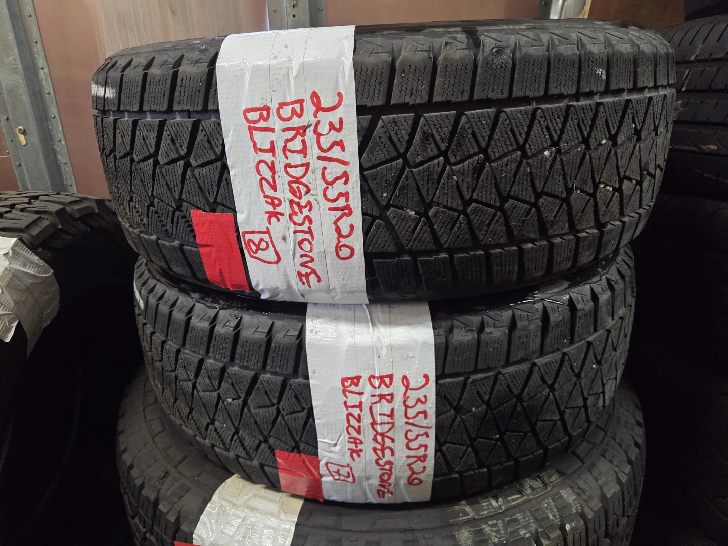 Bridgestone Blizzak Tires 235/55/R20