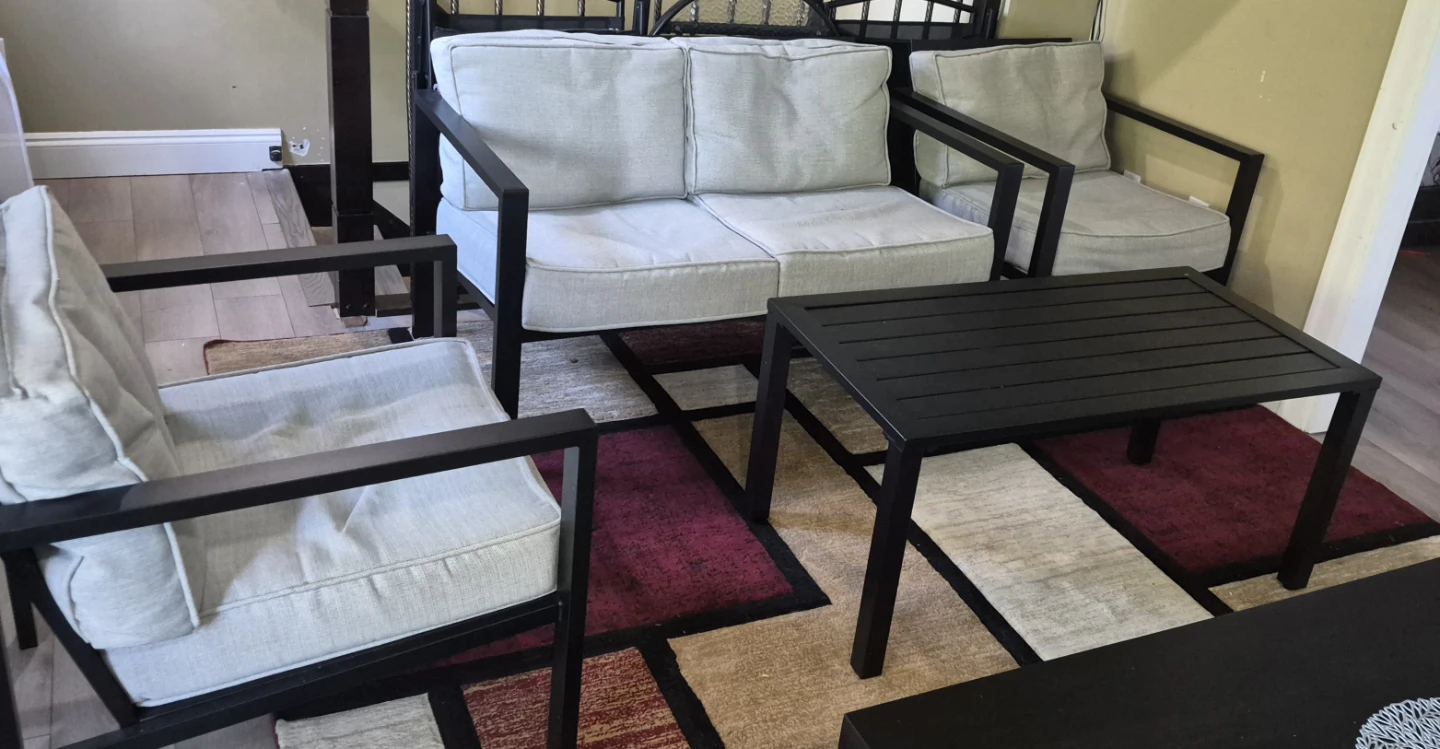 4-Piece Outdoor Furniture Set+ Table - photo 3
