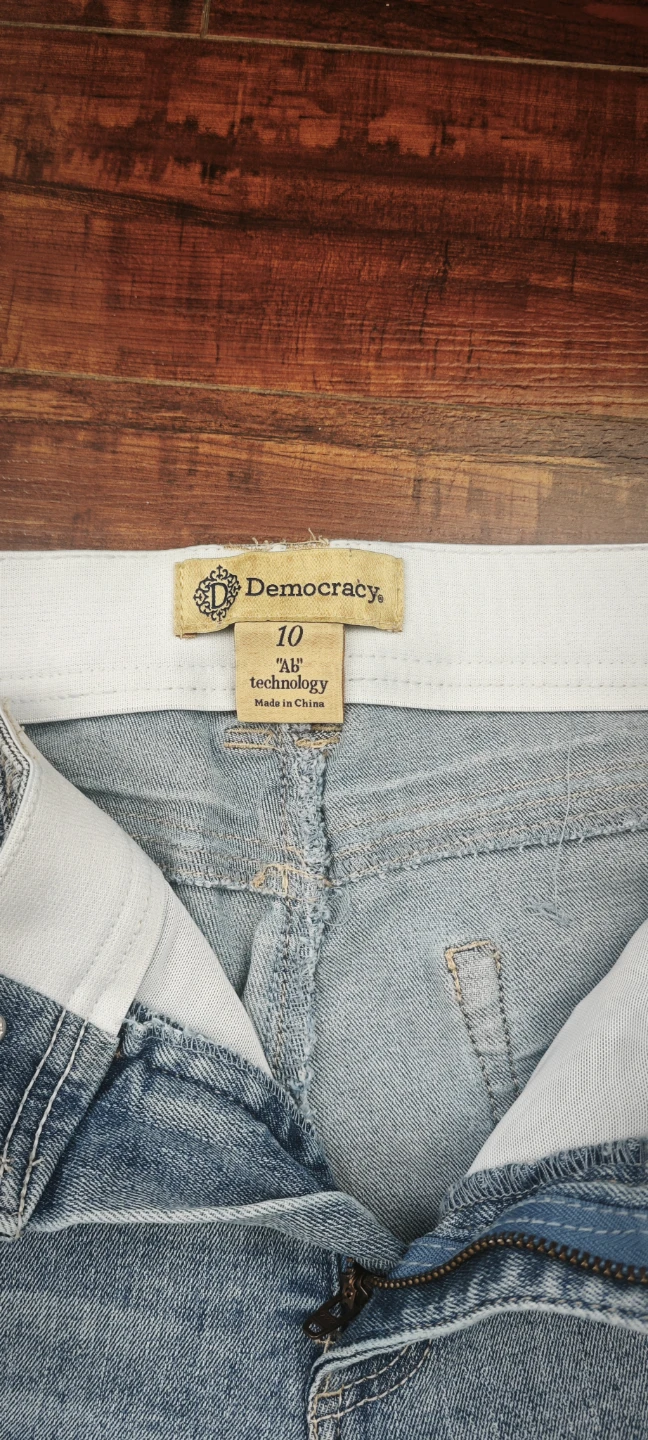 Democracy Ab Technology Jeans Size 10 - photo 3